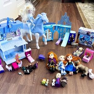 Disney Frozen toy, playset and doll bundle